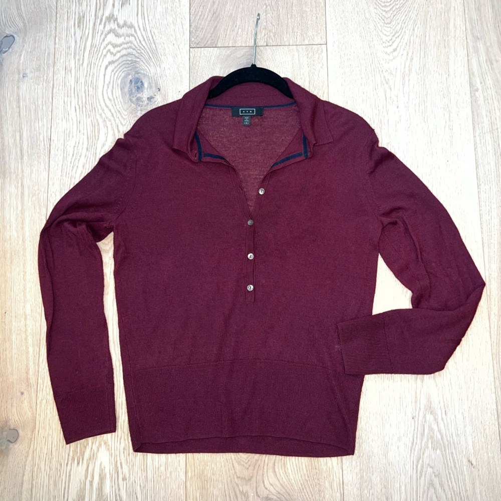 AYR Deep Red Sweater